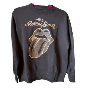 Abercrombie Kids Rolling Stones Graphic Sweatshirt Size 17/18 Junior XL